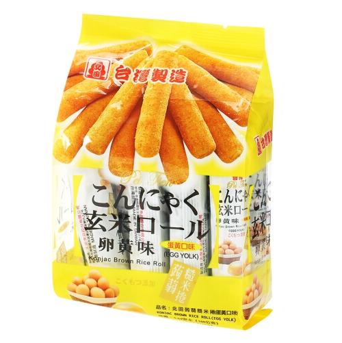 北田糙米卷蛋黄口味160g 商品图0
