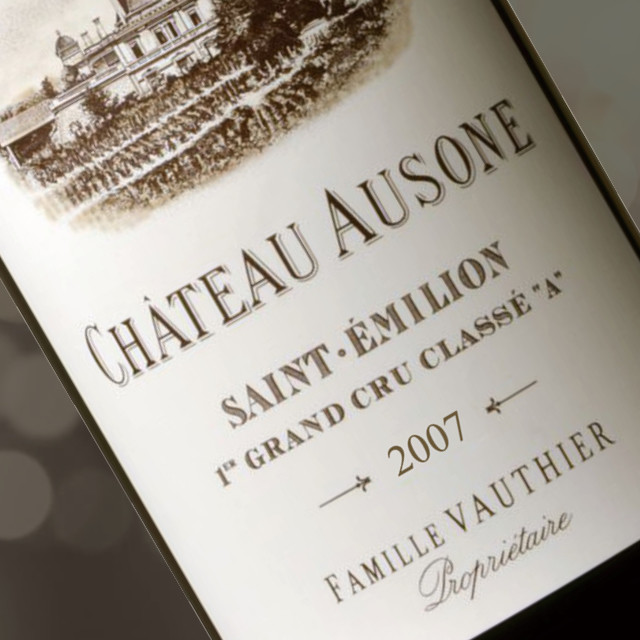 奥颂城堡红葡萄酒2007 chateau ausone 2007 750ml