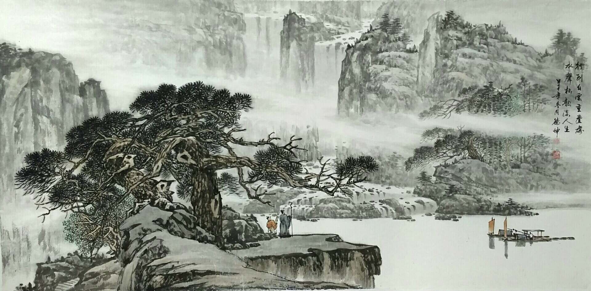 林德坤,1969年12月生于河南省郑州市人,中国国家画院阮荣春工作室画家