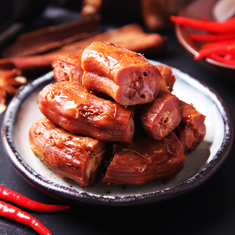 飘零大叔 麻辣鸭脖138g(豆制肉干)