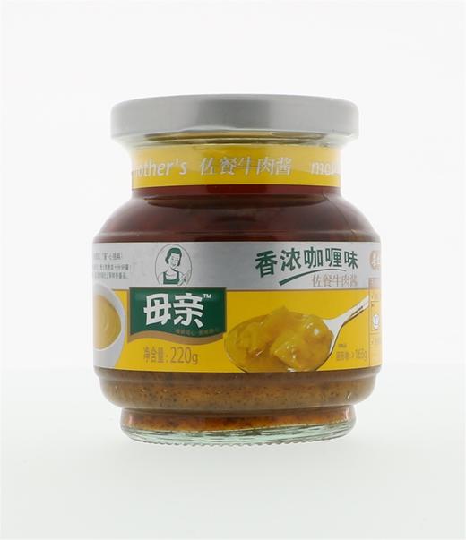 母亲香浓咖喱味佐餐牛肉酱香220克 商品图0