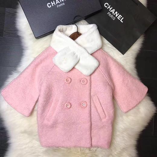 chanel香奈儿羊羔毛呢大衣