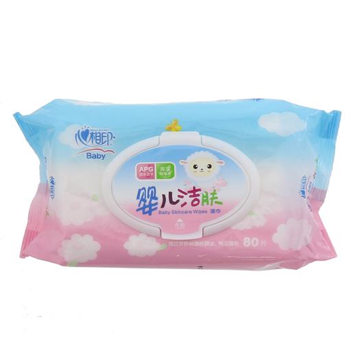 XYA080 心相印婴儿洁肤系列80片装湿巾 商品图0