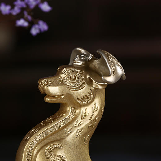 财犬旺福 狗年黄铜摆件 前十名下单送2尊旺财狗铜摆件
