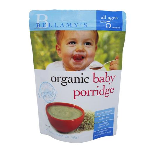 澳大利亚贝拉米Bellamy's燕麦米粉5+段125g 商品图0