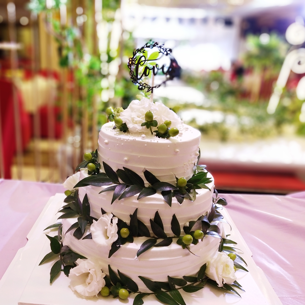 森系婚礼蛋糕