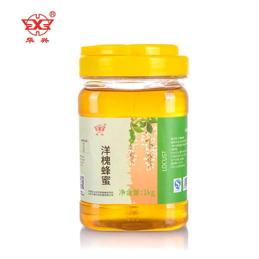 买2送挤瓶蜂蜜 华兴牌 | 洋槐蜂蜜1000g 中国农业科学院蜜蜂研究所出品 商品图1