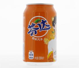 芬达橙味汽水330ml