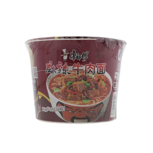 康师傅麻辣牛肉面107克/桶12桶/箱 商品图0
