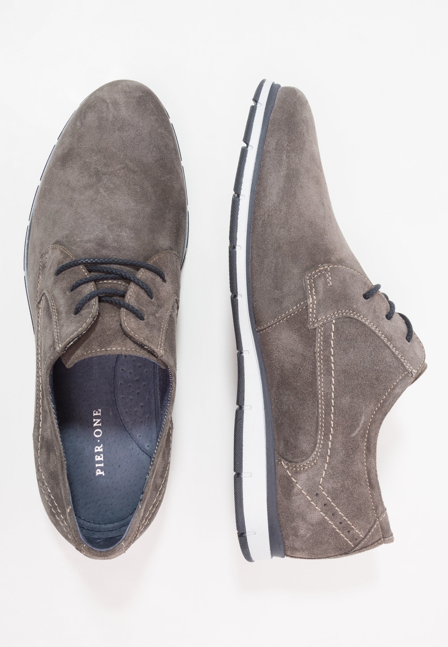 一号码头(德国小众时尚品牌) pier one 男鞋 系带休闲鞋 - blue