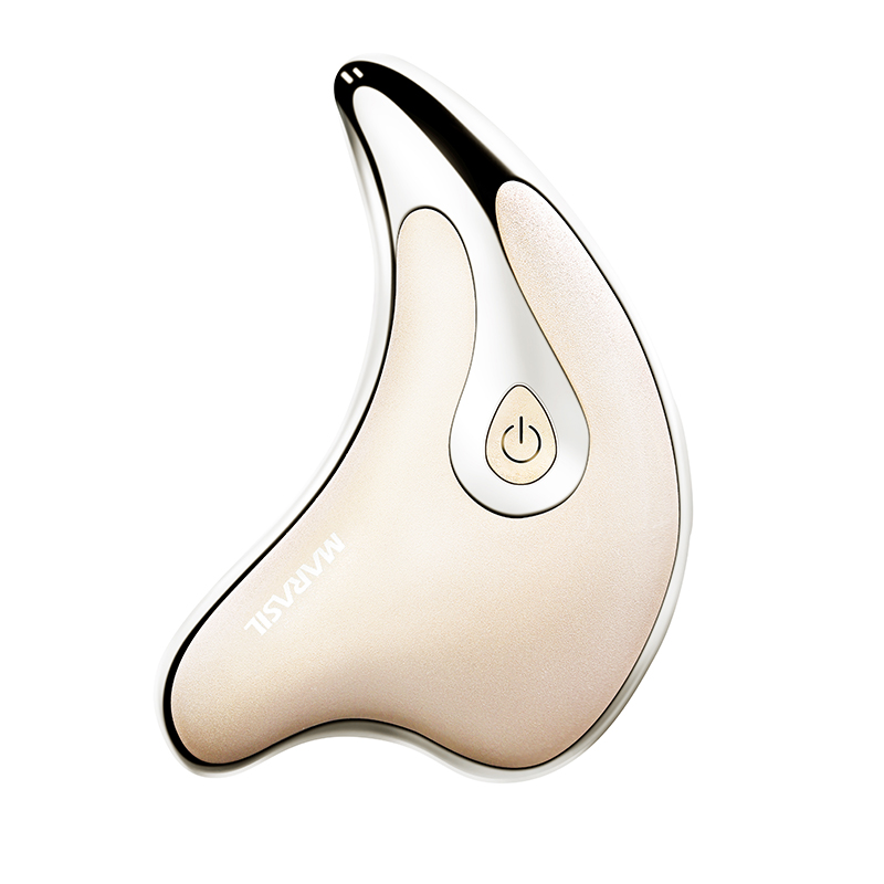 日本玛瑞莎marasil 脸部提拉紧致v脸仪 瘦脸神器 小海豚刮痧板