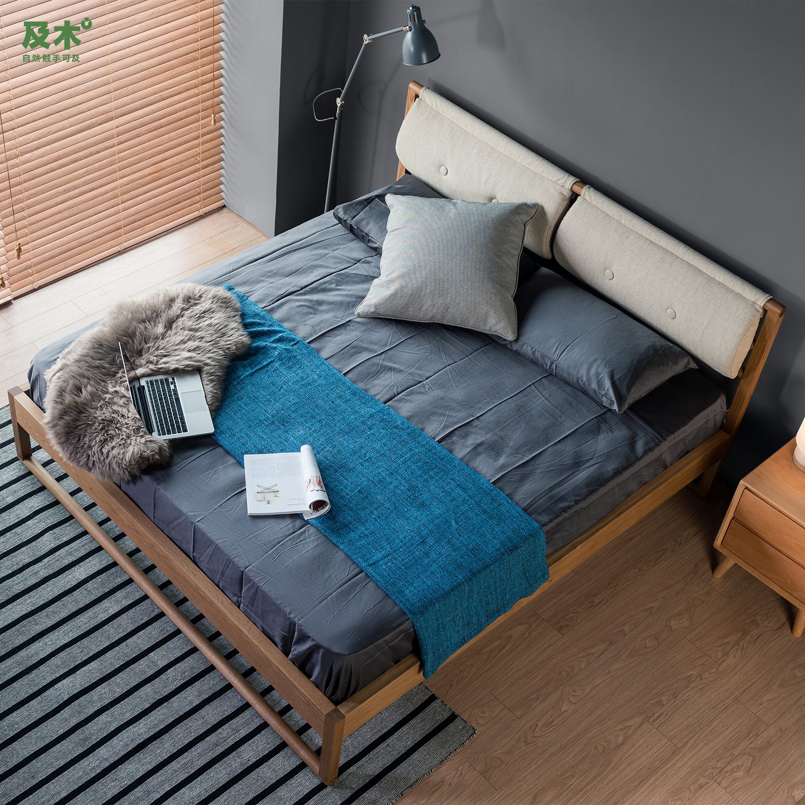 【北欧宜家双人床】北欧宜家双人床价格_新款_图片 - 做生意,用有赞