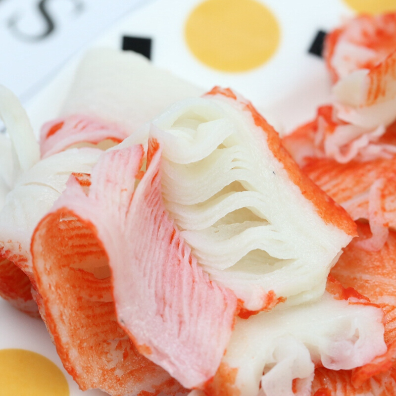 日本大崎蟹柳500g克进口日本料理 蟹肉棒火锅即食 寿司材料