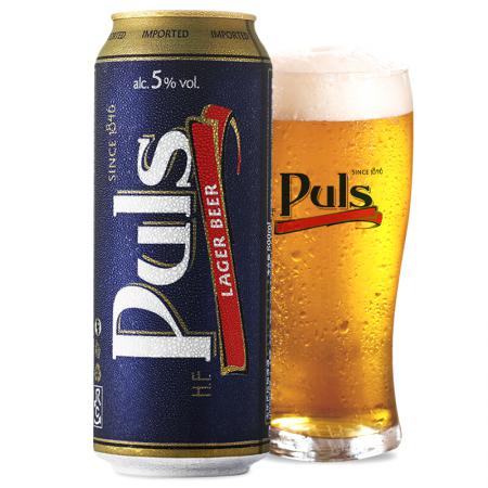 【德国进口】"宝乐氏"小麦黑啤酒 / 拉格原麦黑啤酒 500ml*2罐