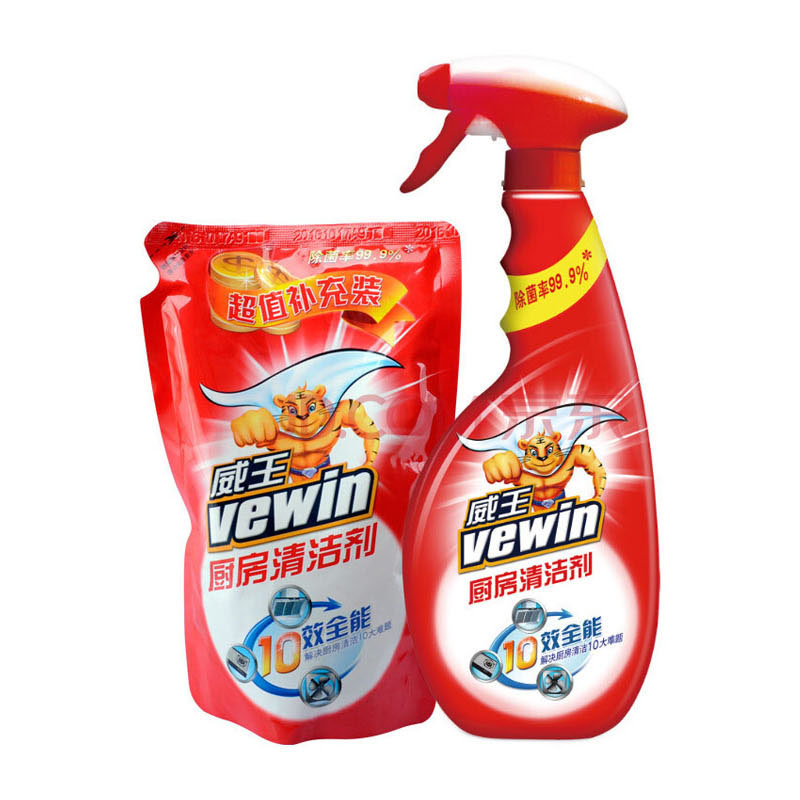 【洗护】威王400ml 500m厨房清洁剂l