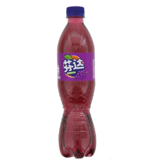 芬达葡萄味汽水500ml 商品图0