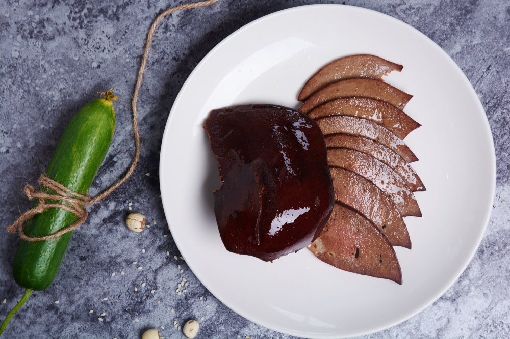 卤猪肝 250g(市内当天下单次日发货送达)