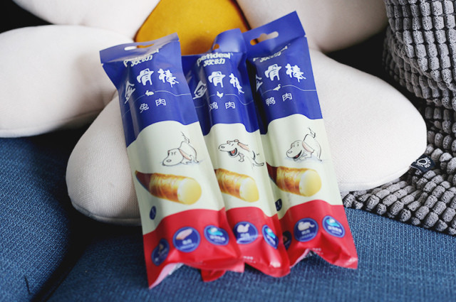 欢动 金骨棒宠物零食 三种口味,添加深海鱼油,护肤亮毛,分量足,性价比