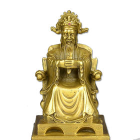 五爷圣诞开光五爷铜像