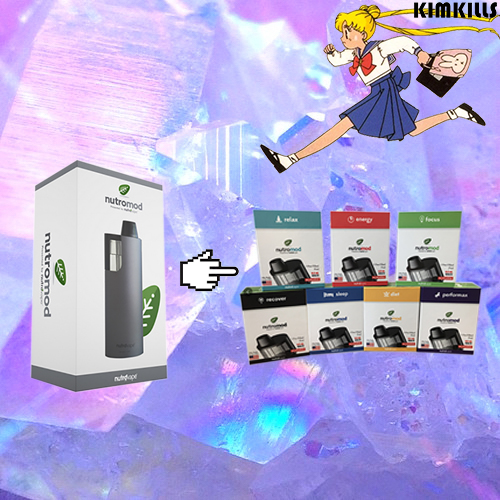 【kimkills】二代美国nutrovape 可吸入能量棒电子烟分离式戒烟棒
