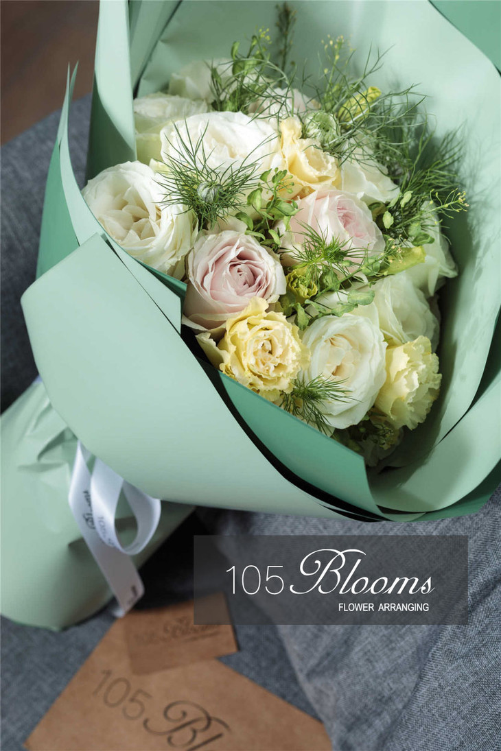 英式清新花束-宠爱雪山