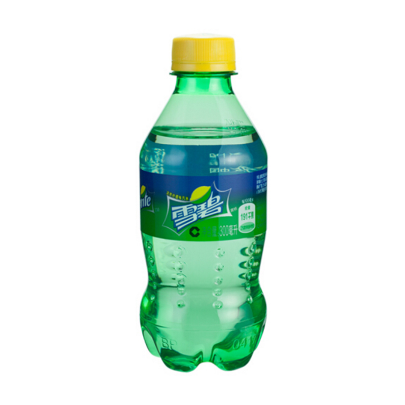 雪碧清爽柠檬味汽水(300ml)