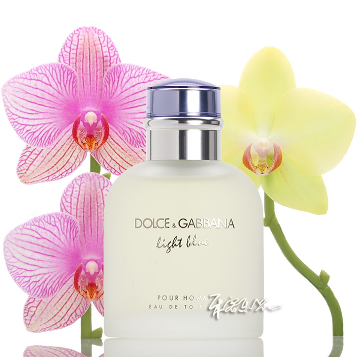 杜嘉班纳逸蓝浅蓝淡蓝男士淡香水lightblue小样正装