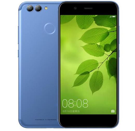 华为huawei nova 2 plus 4gb 128gb 魔镜版 极光蓝 亮黑色移动联通