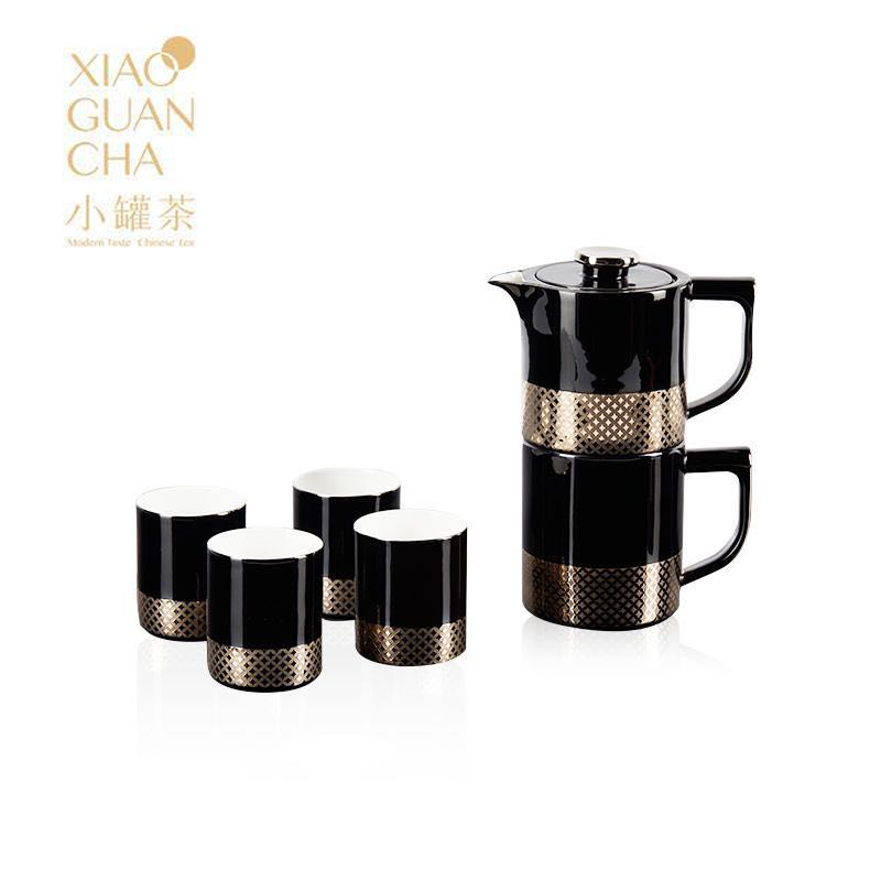 小罐茶 茶具 行政套装茶具 高温骨瓷耐冷耐热茶具 高档茶具泡茶用