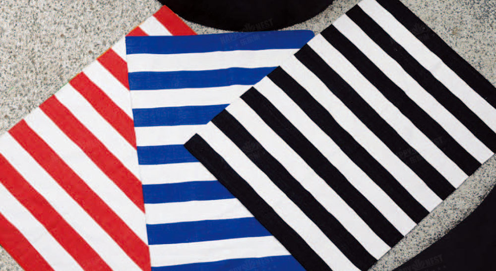 印度原装进口纯手工条纹地毯