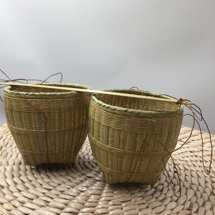 竹编小箩筐 广府汇 非遗