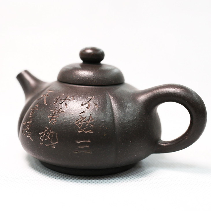 【甜瓜壶】朱扣喜大师手工紫砂壶