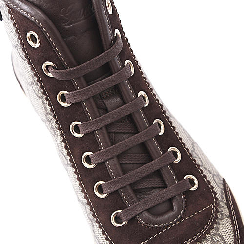 35码GUCCI古奇女鞋高帮休闲运动鞋296568 商品图6