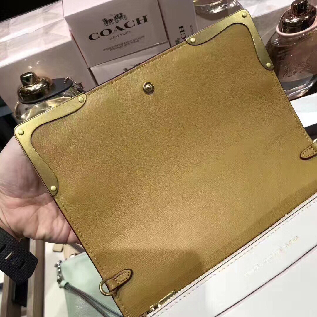 coach专柜1941系列金属玫瑰dinky包