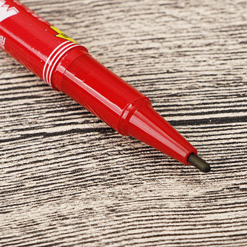 记号笔M-708油性签名笔双头级细3支红色 A23 商品图1