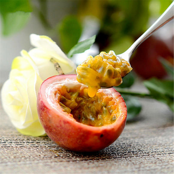 【广西桂林荔浦紫香百香果--果汁之王 酸爽满口留香 3斤18-22个 新鲜