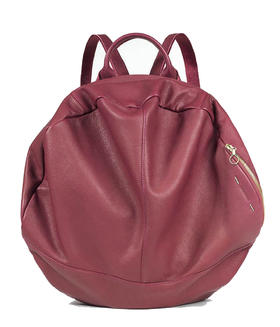 cote&ciel皮质圆形双肩包