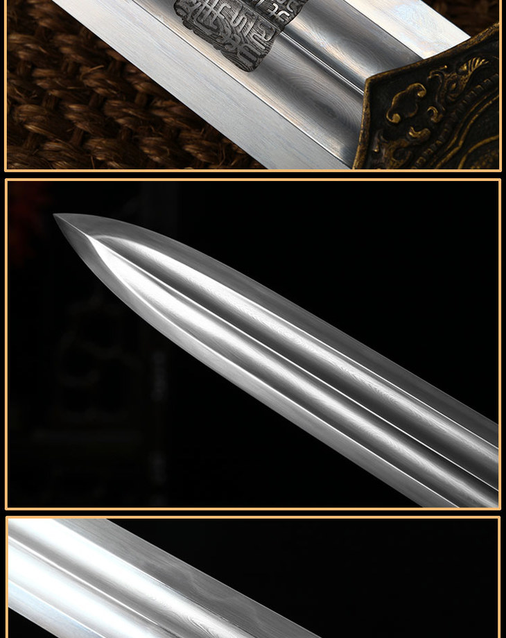 【名师级-蒋森荣】手工锻悬翦剑 越王八大名剑之一 蒋森荣大师制作