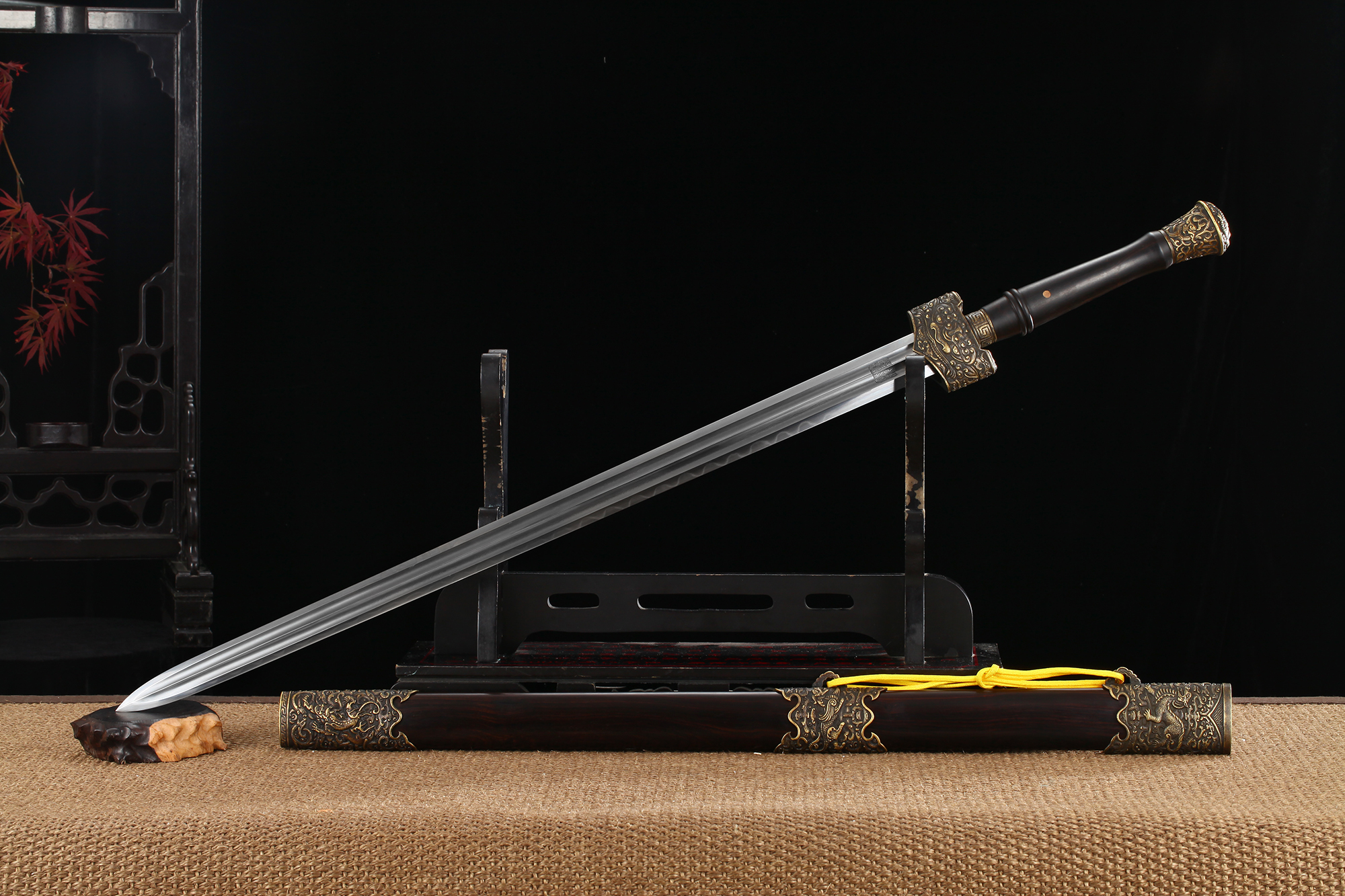 【名师级-蒋森荣】手工锻悬翦剑 越王八大名剑之一 蒋森荣大师制作