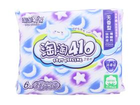 淘淘氧棉无香6片夜用410