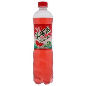 美年达冰镇西瓜味汽水600ml