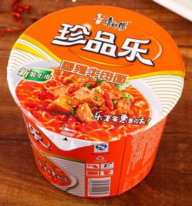 康师傅珍品乐香辣牛肉面105g