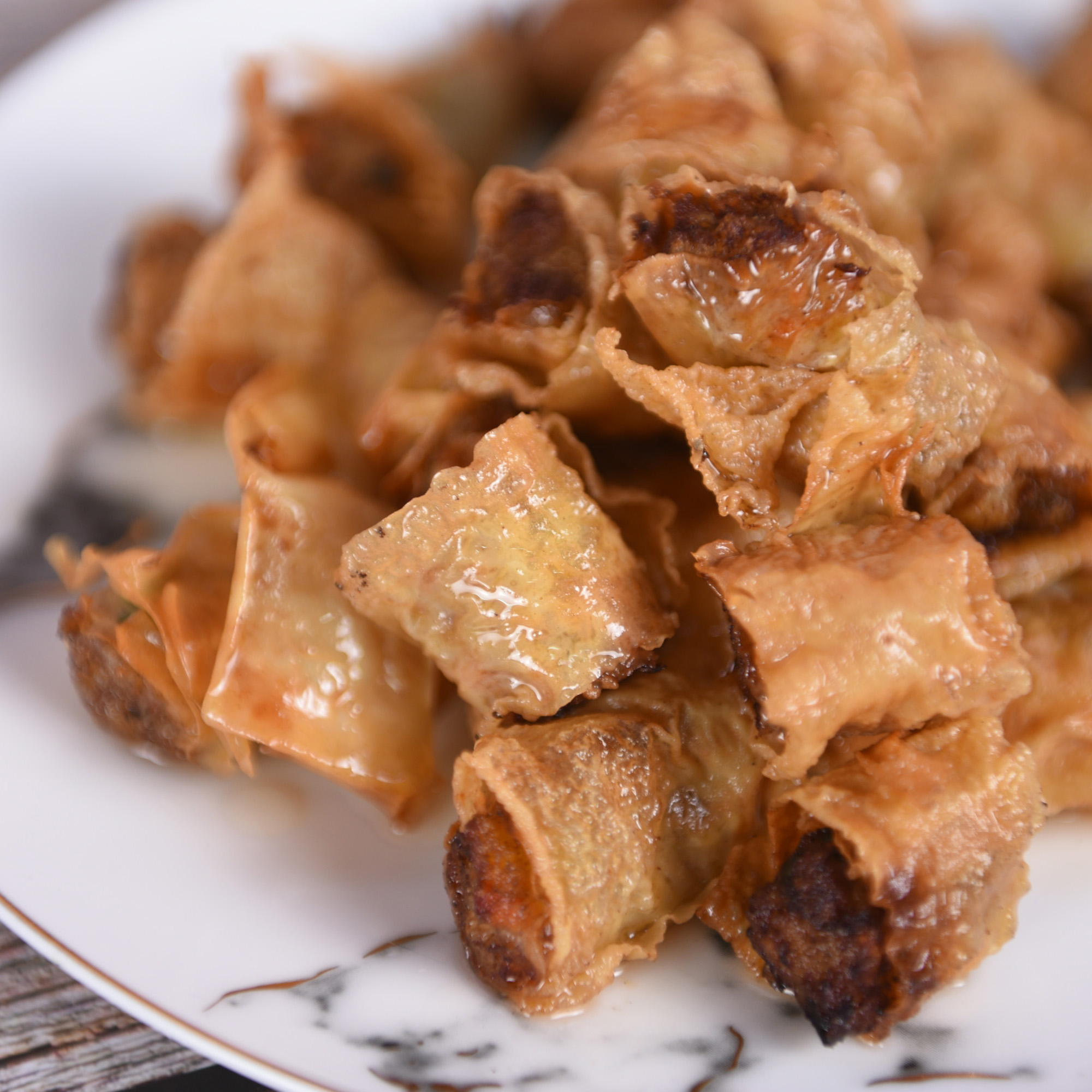 【深食记独家】温州风味荸荠炸响铃 厨房小白都能动手做的美味