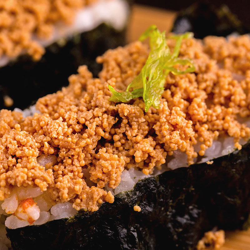 獐子岛鱼籽罐头90g 开罐即食