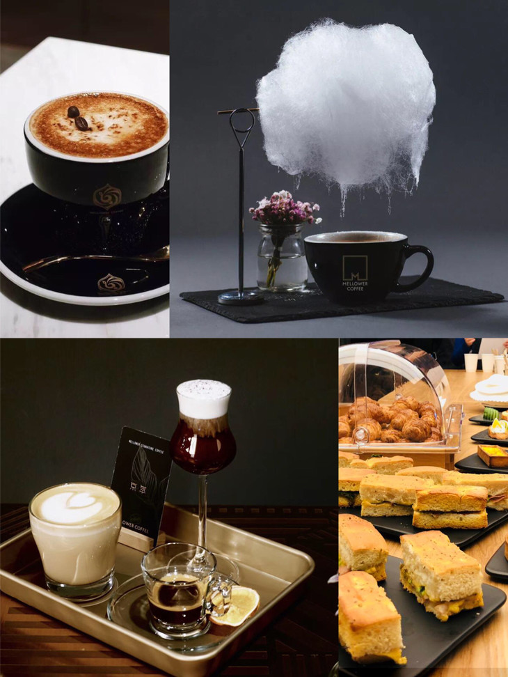 学习制作创意饮品的同时,还能享用店内茶歇.