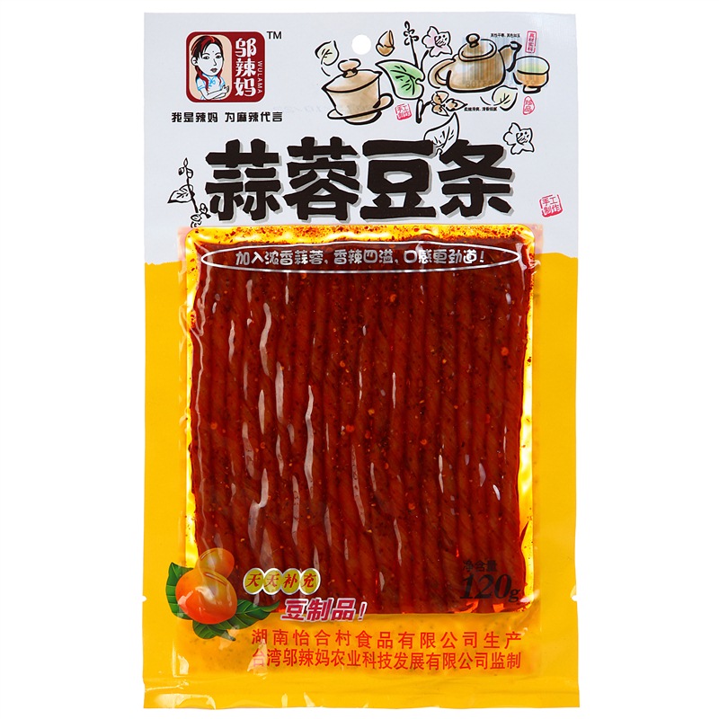 邬辣妈蒜蓉豆条 120g /3108