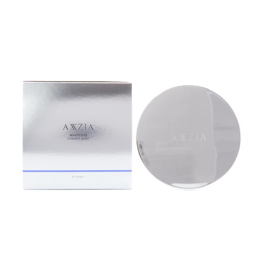 日本AXXZIA晓姿铂金蚕丝眼膜 去黑眼圈眼袋淡化细纹法令纹 60枚 商品图1