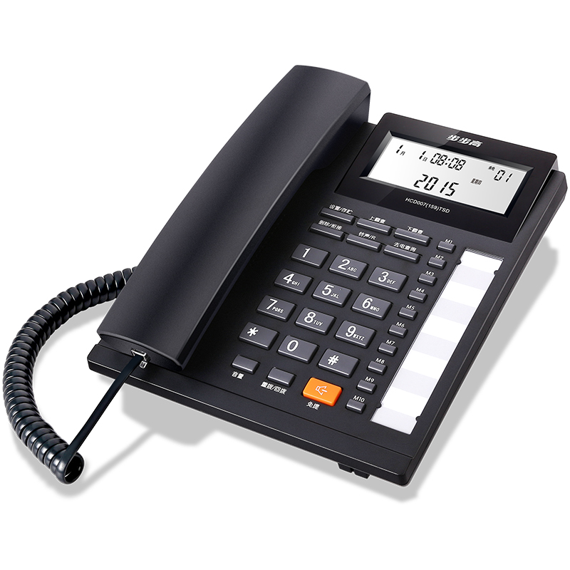 步步高 hcd159 欧式有绳免电池固定电话机