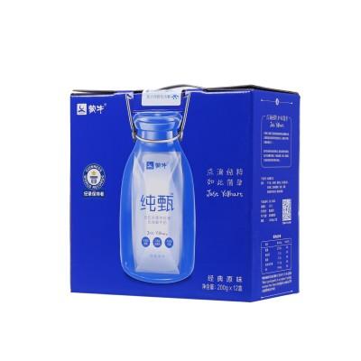 蒙牛纯甄 原味 风味酸牛奶200g*12盒整箱 新旧包装随机提货 商品图3
