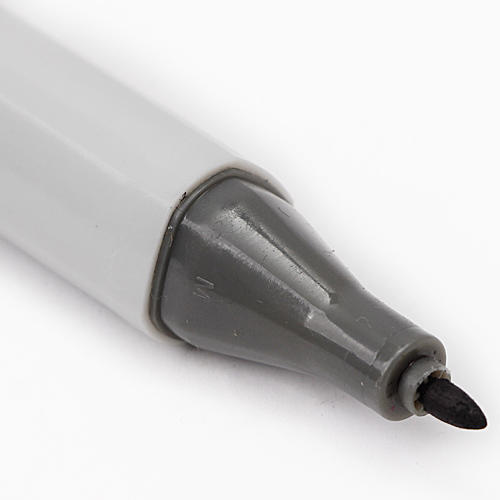 日本进口美辉马克笔软头酒精油性双头马克笔6支黑色  A29 商品图3